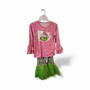 Pink and Green Kids Costume Set